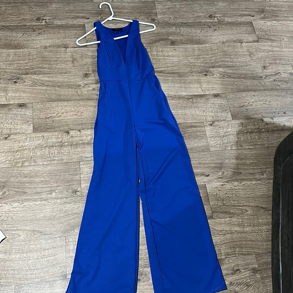 BLUE JUMPSUIT